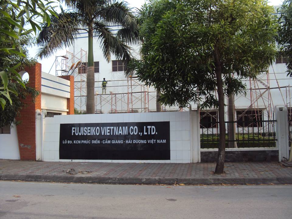 HỆ THỐNG XỬ LÝ NƯỚC THẢI CÔNG NGHIỆP CÔNG TY TNHH FUJISEIKO